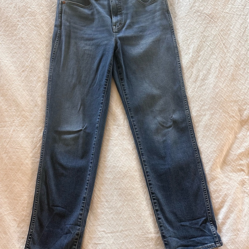 Madewell Women's High Rise Dark Blue Jeans